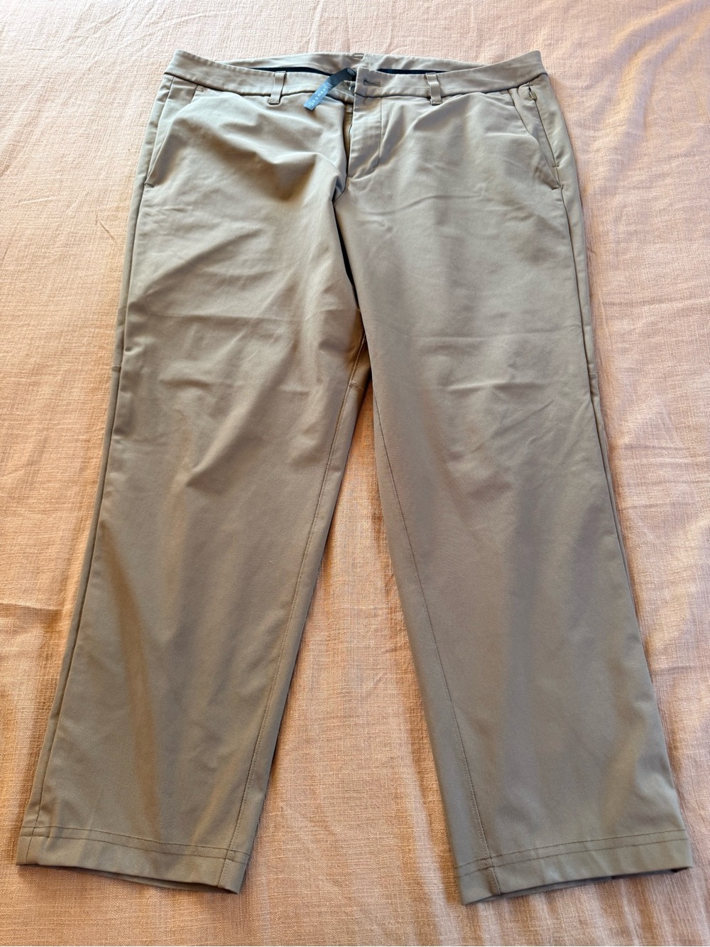 lululemon athletica Men's Straight Chino Pants - khaki 38x30